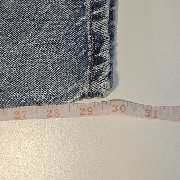 Vintage Levis 522 Jeans Womens 18 Blue Tapered Fit High Rise Tapered Leg USA 90s - Picture 6 of 8